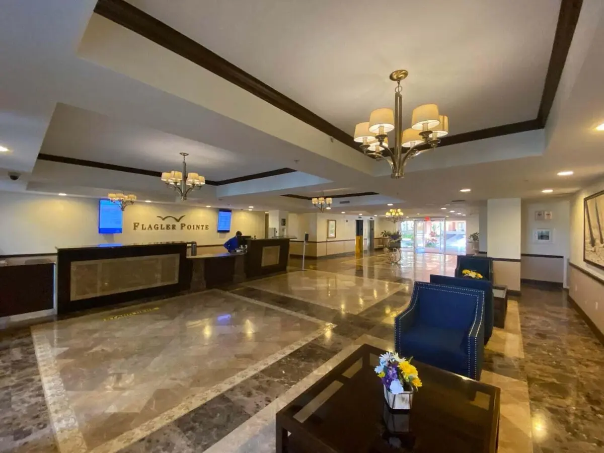 Lobby at 1801 N FLAGLER Drive 727, West Palm Beach