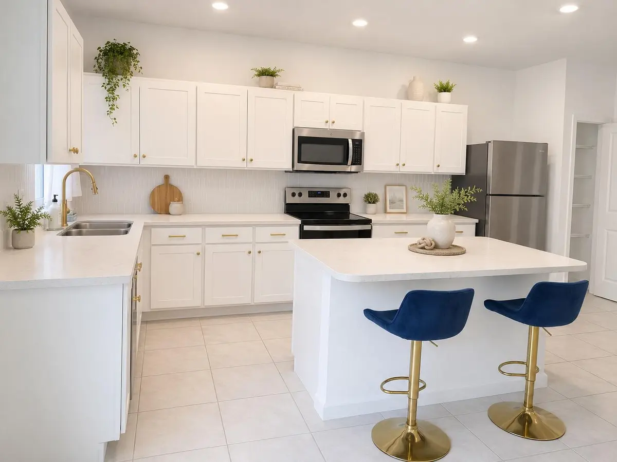 KITCHEN STAGED at 938 NW 3RD Terrace, Pompano Beach