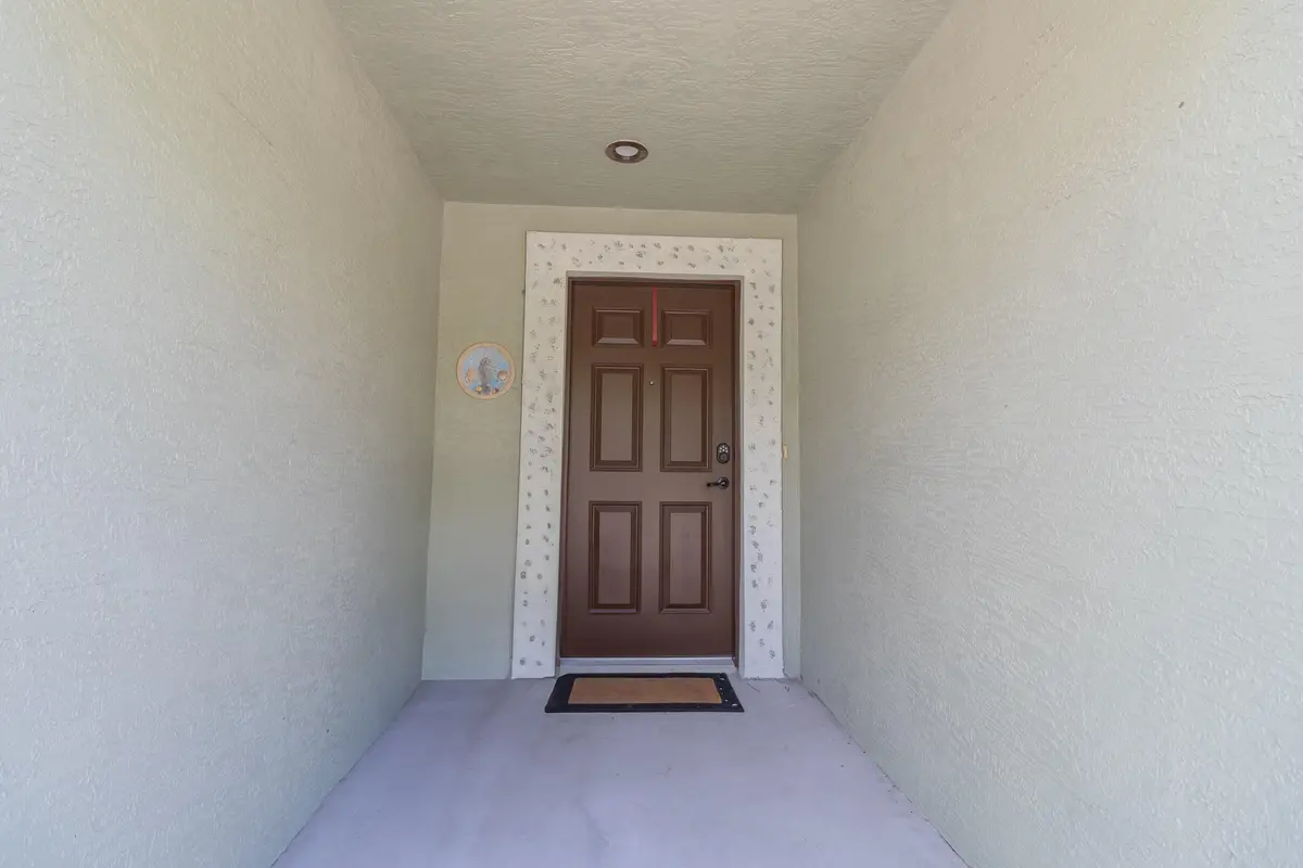 Entrance at 29 Mediterranean Boulevard, Port St. Lucie