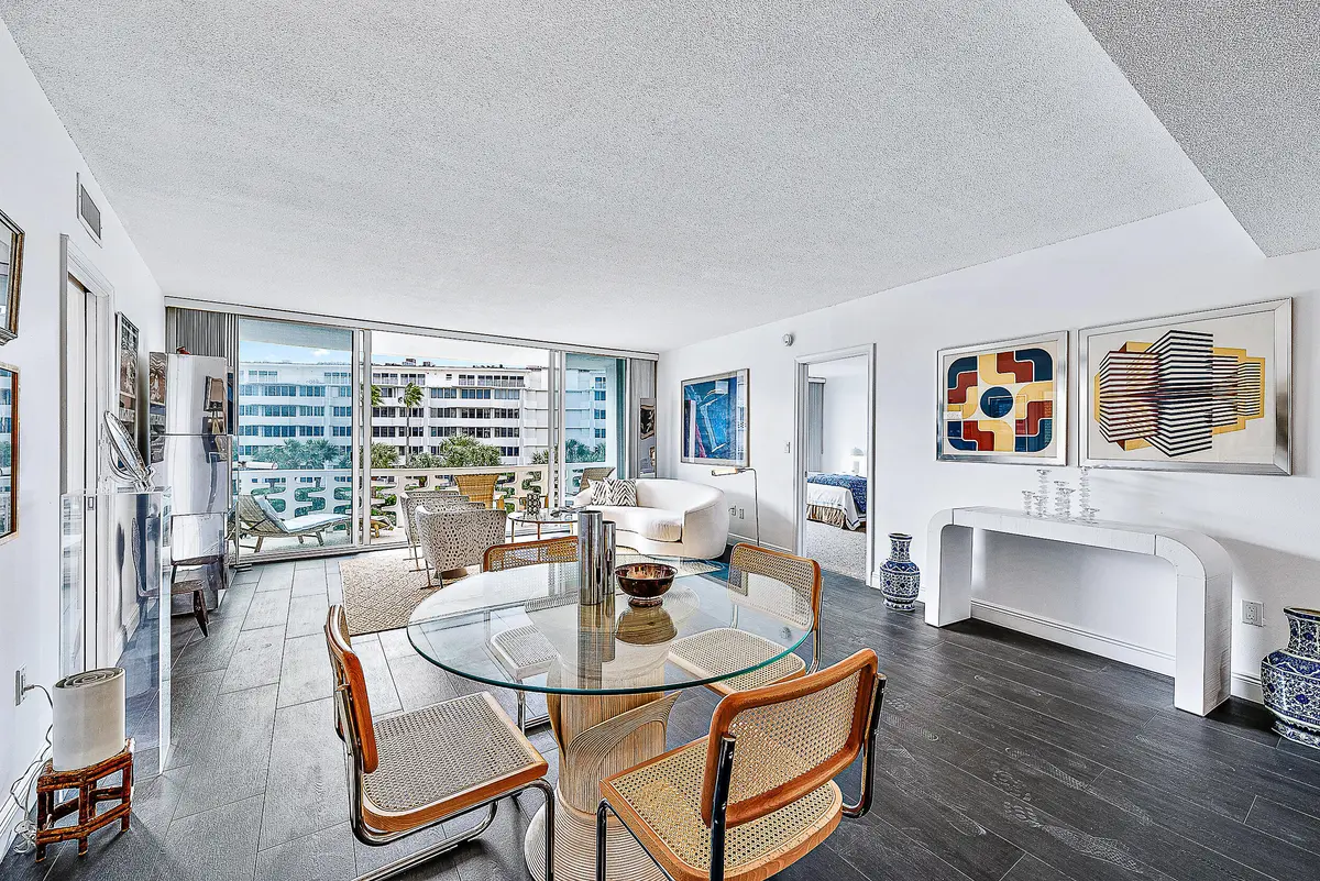 Living Room at 2760 S Ocean Boulevard 310, Palm Beach