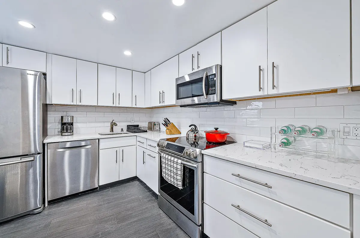 Kitchen at 2760 S Ocean Boulevard 310, Palm Beach