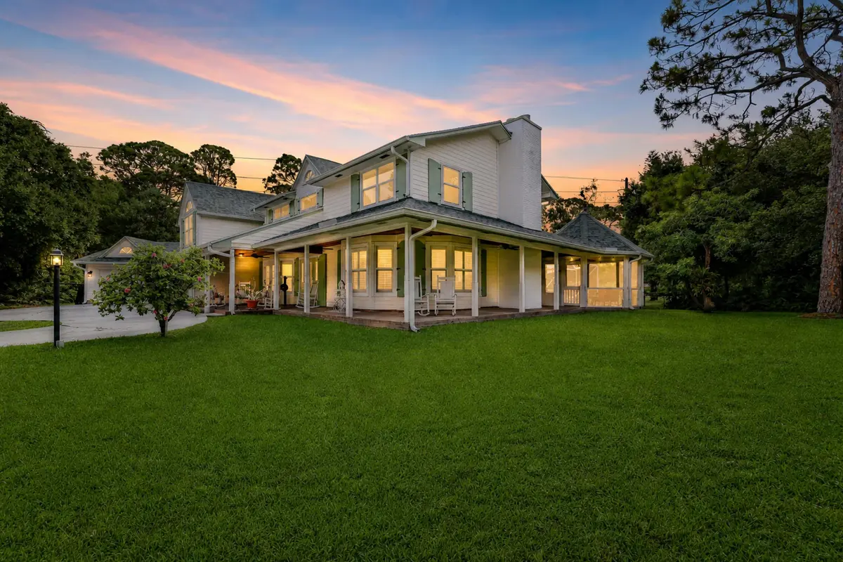 Wrap-Around Porch at 19780 Castlewood Drive, Jupiter