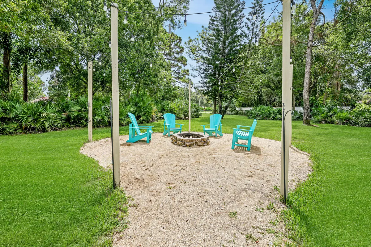 Fire Pit - Day at 19780 Castlewood Drive, Jupiter