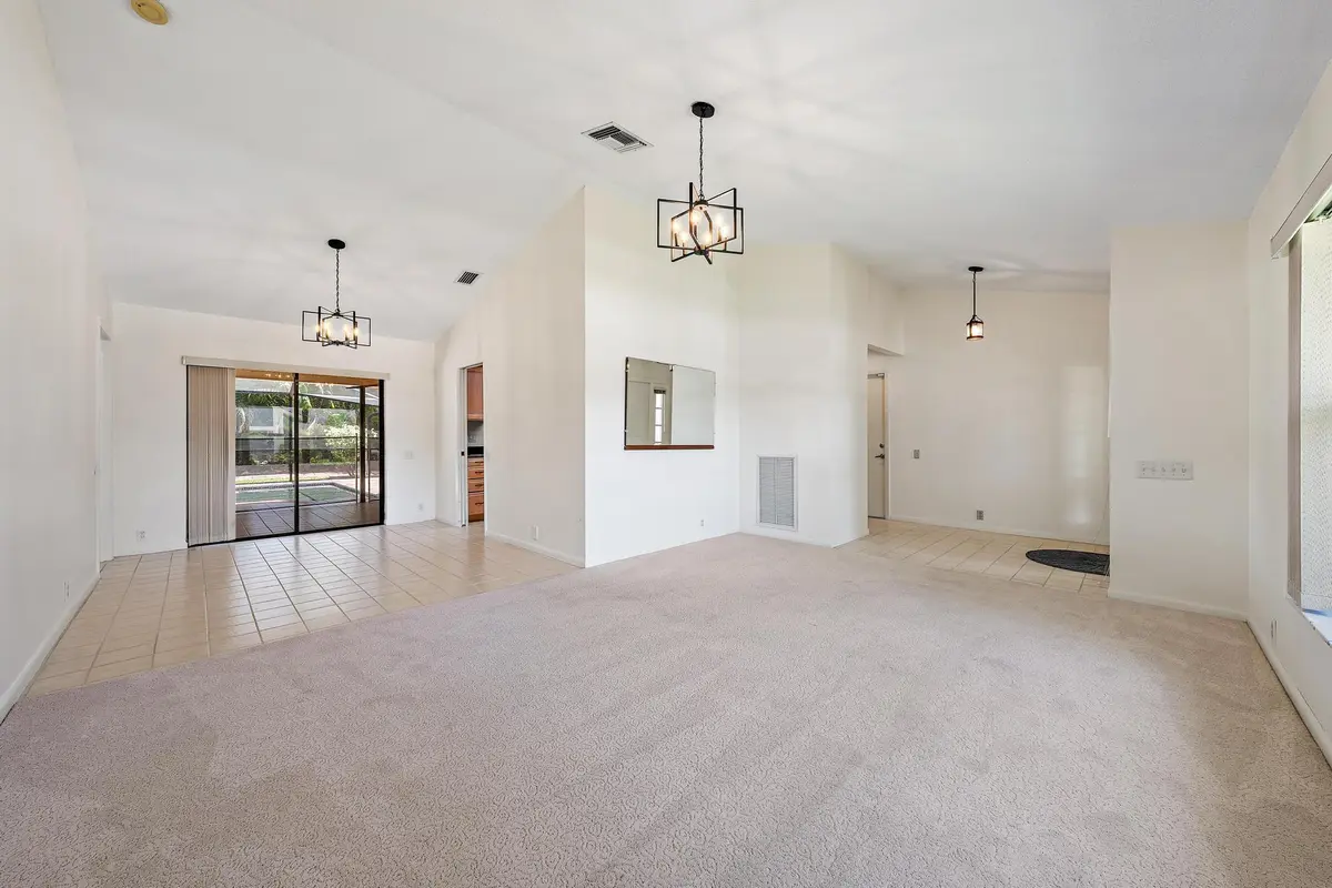 Living/dining at 180 Bayberry Place, Jupiter