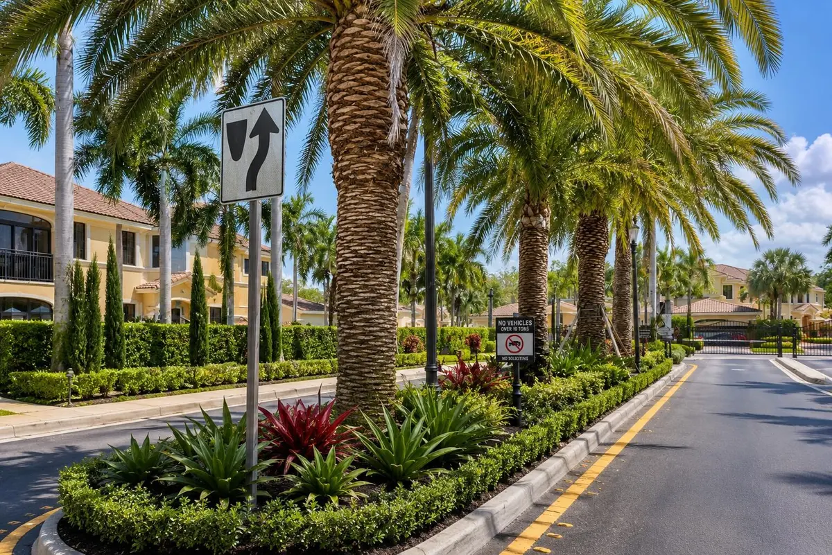 mariposa entrance at 1639 PASSION VINE Circle 16-4, Weston