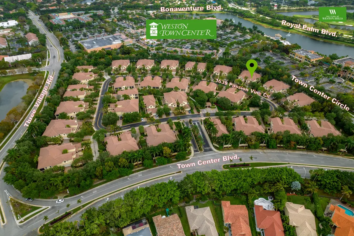mariposa-aerial-labeled at 1639 PASSION VINE Circle 16-4, Weston
