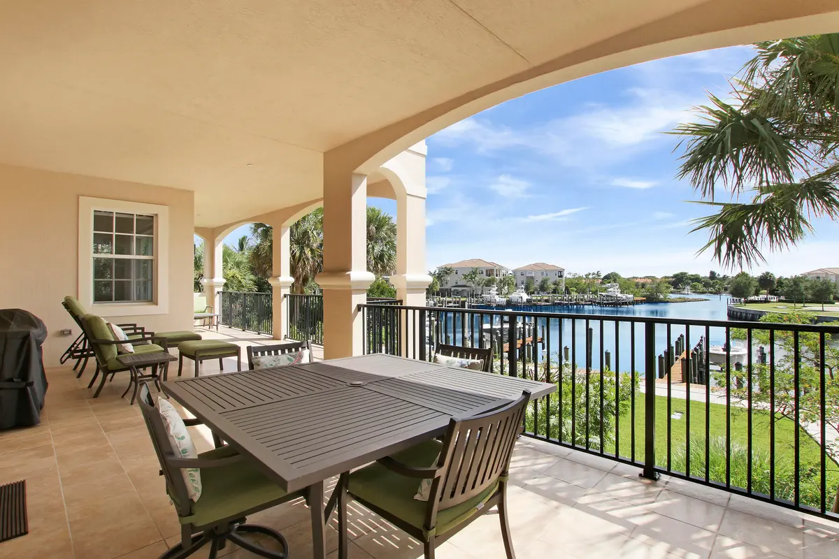 West Facing Balcony at 13587 Treasure Cove Circle, North Palm Beach