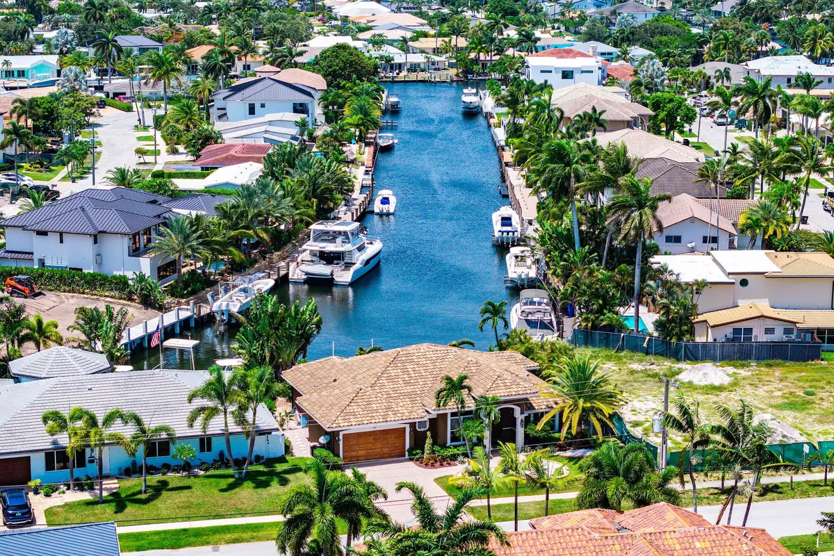 Aerial View at 2761 NE 48TH Court, Lighthouse Point