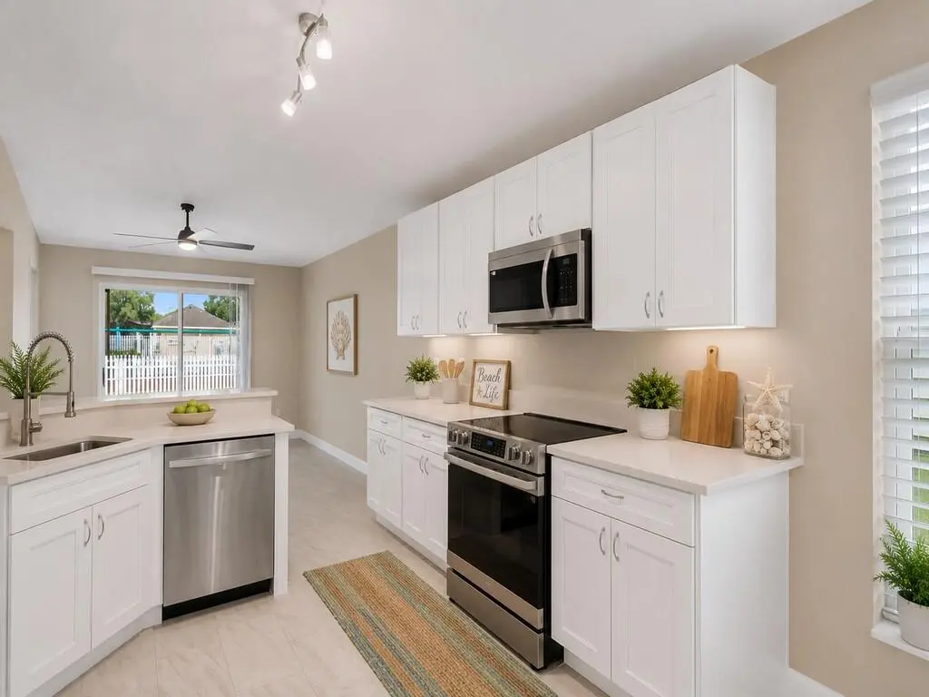 Kitchen at 962 E 13th Square, Vero Beach