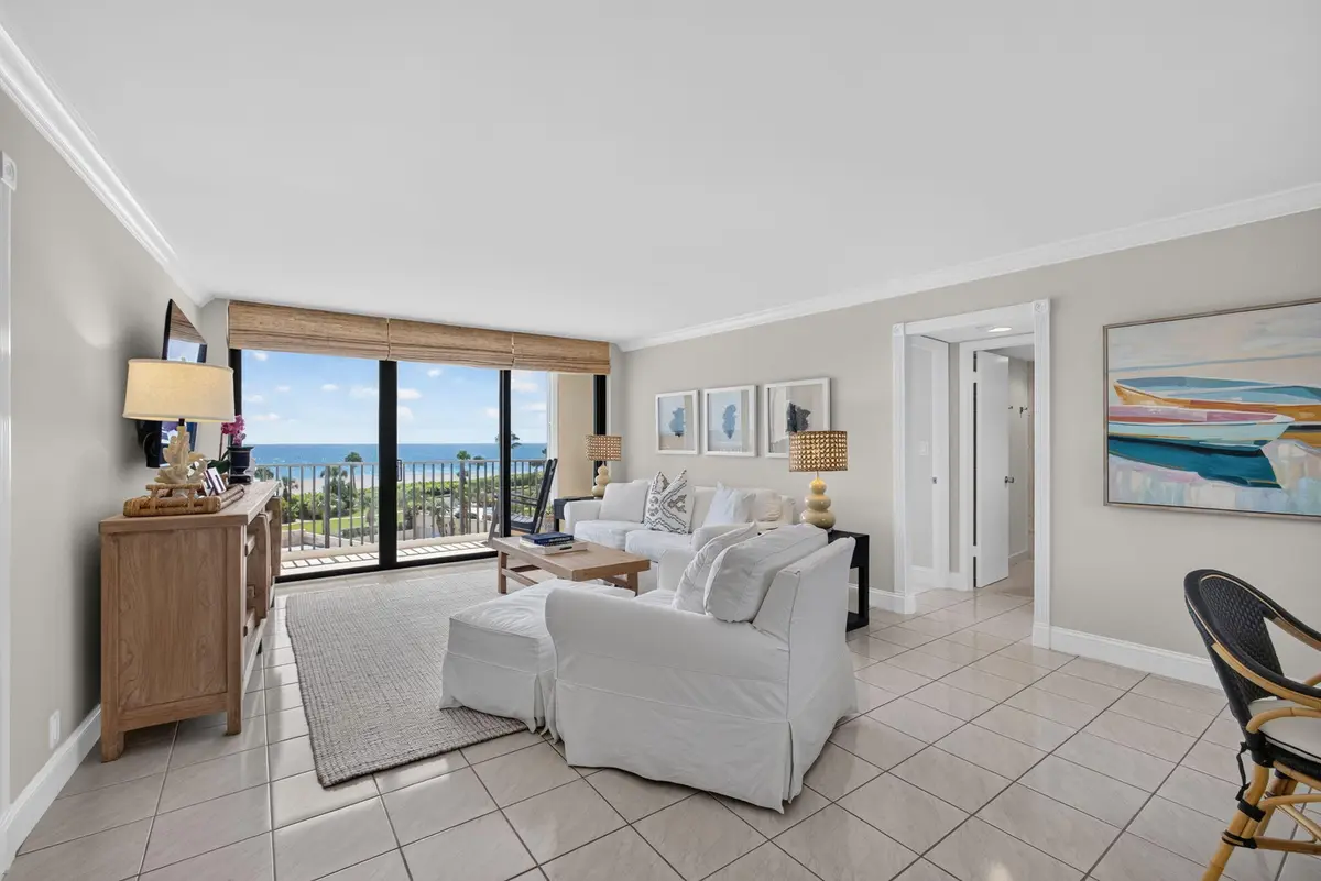 Living Room at 400 Ocean Trail Way 408, Jupiter