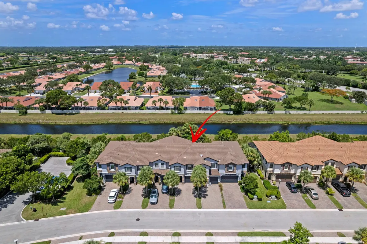 Aerial Neighborhood View at 13044 Anthorne Lane, Boynton Beach