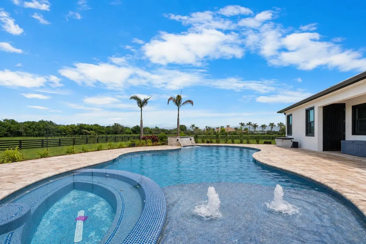 Pool at 3865 SW Stoneybrook Way, Palm City