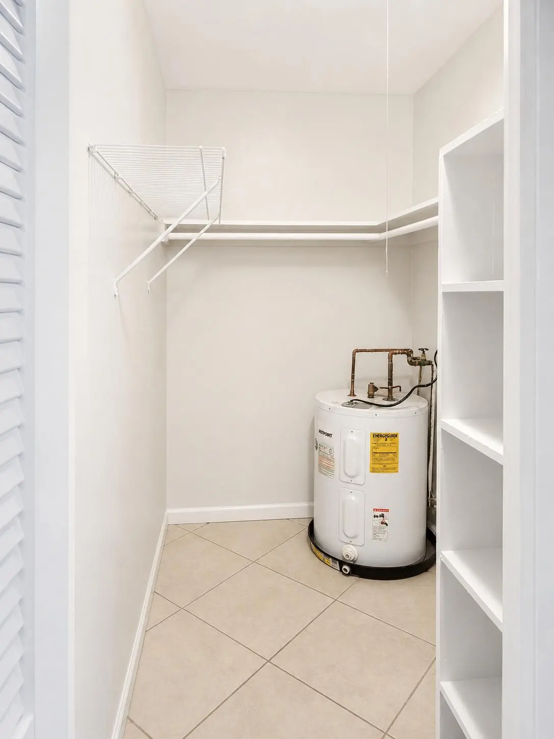 Bedroom closet at 2621 NE 1st Street 7, Pompano Beach