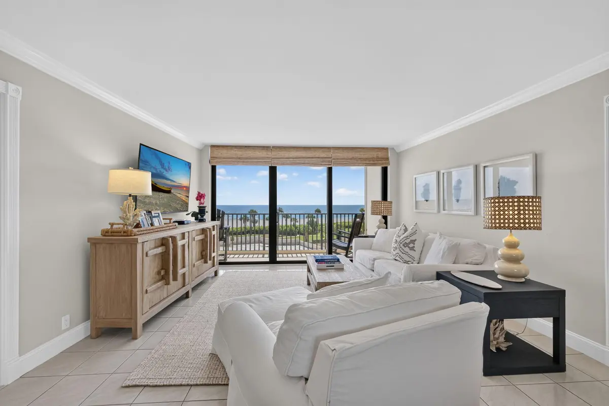 Living Room at 400 Ocean Trail Way 408, Jupiter