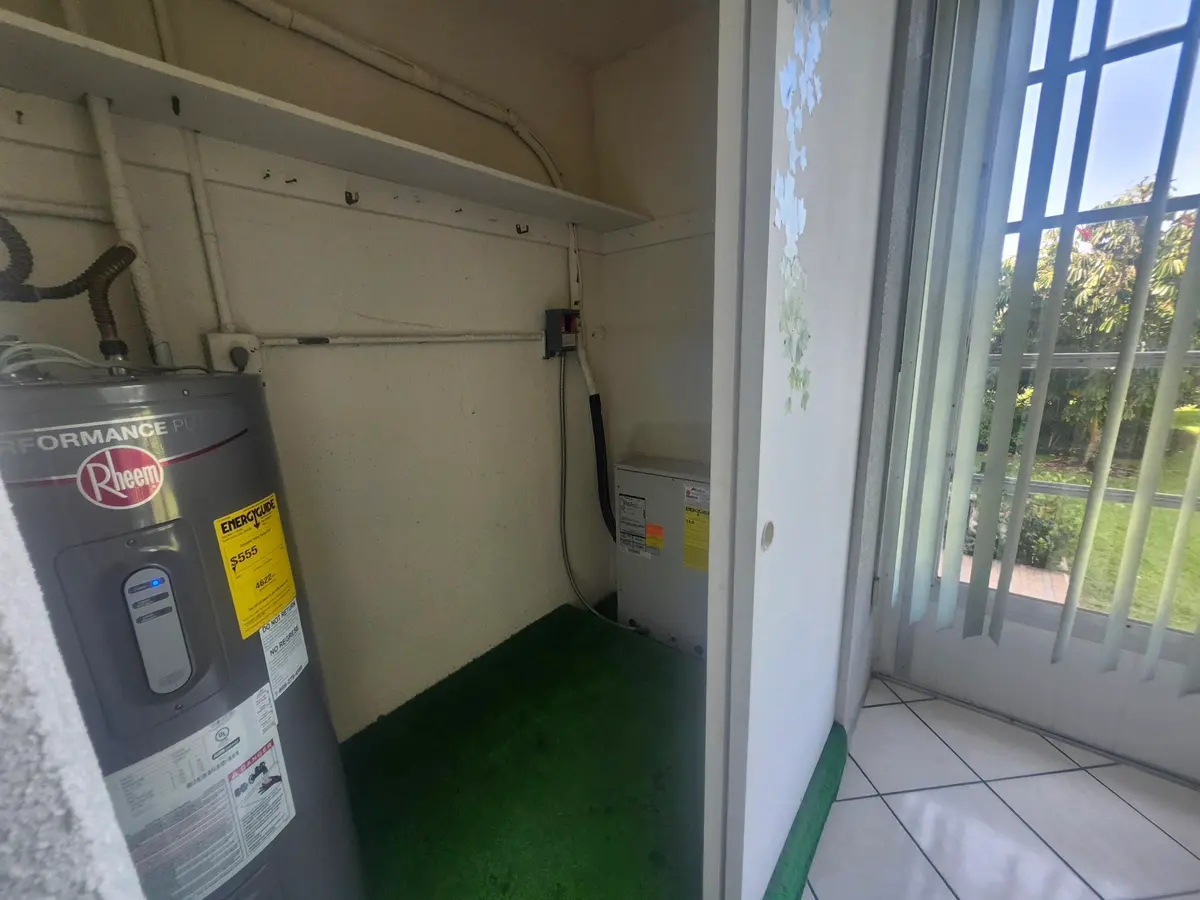FL Rm Water HEater in closet at 230 NE 26th Avenue 209, Boynton Beach