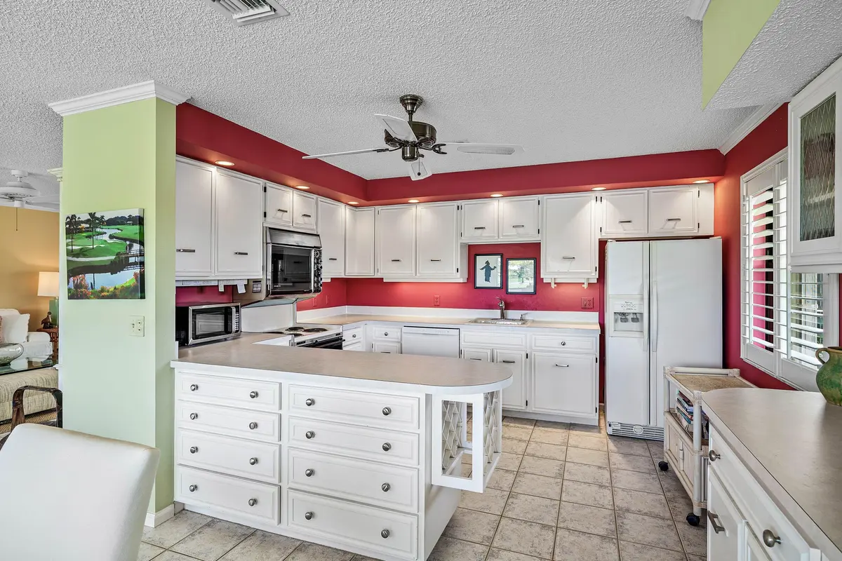Kitchen at 3625 Quail Ridge Drive Bobwhite A, Boynton Beach