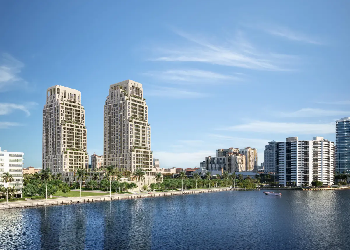SFH Daytime Rendering at 1355 S Flagler Drive 2301, West Palm Beach