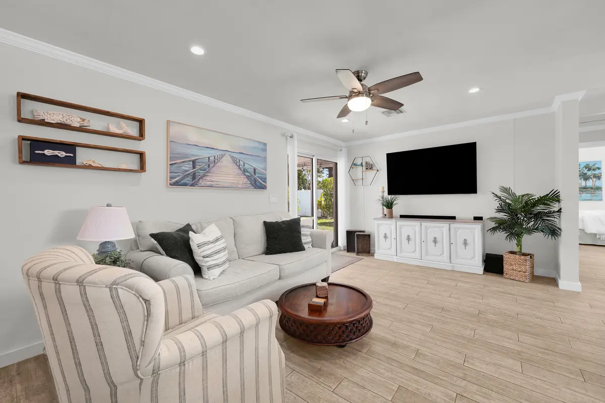 A Living Room at 804 N Cinnamon Road, North Palm Beach
