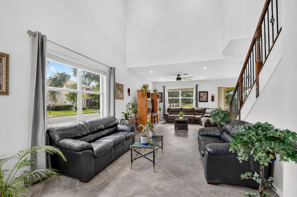 Living Room from Entryway at 5652 Caranday Palm Drive, Greenacres