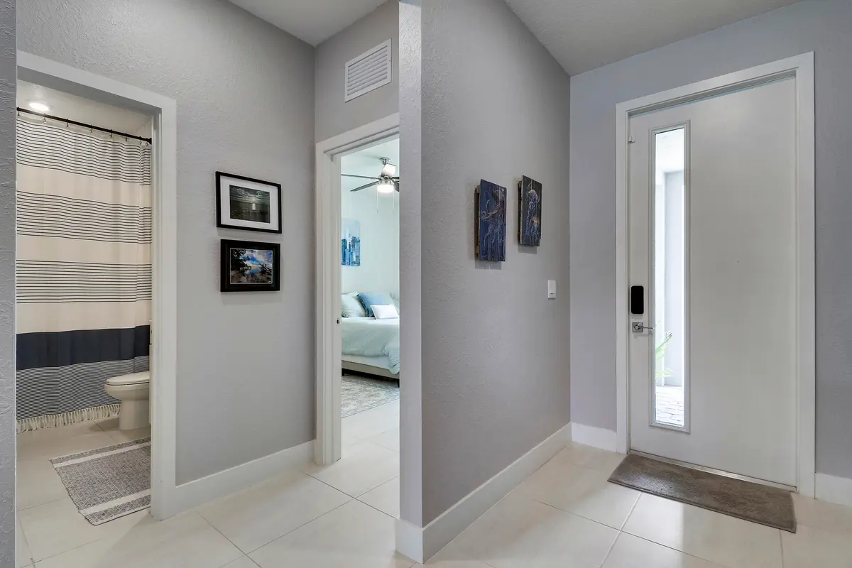 Front Door Entrance at 1490 SW Lago Circle, Palm City