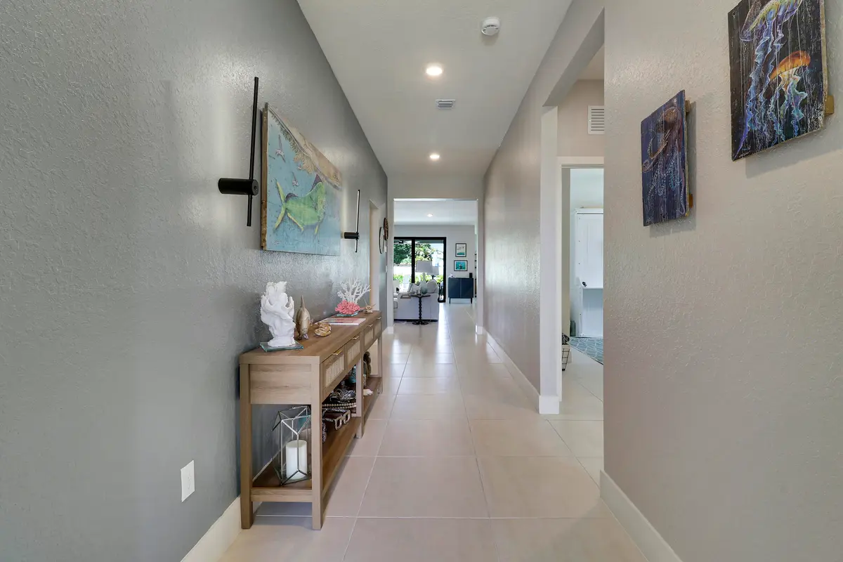 Front Door Entrance at 1490 SW Lago Circle, Palm City