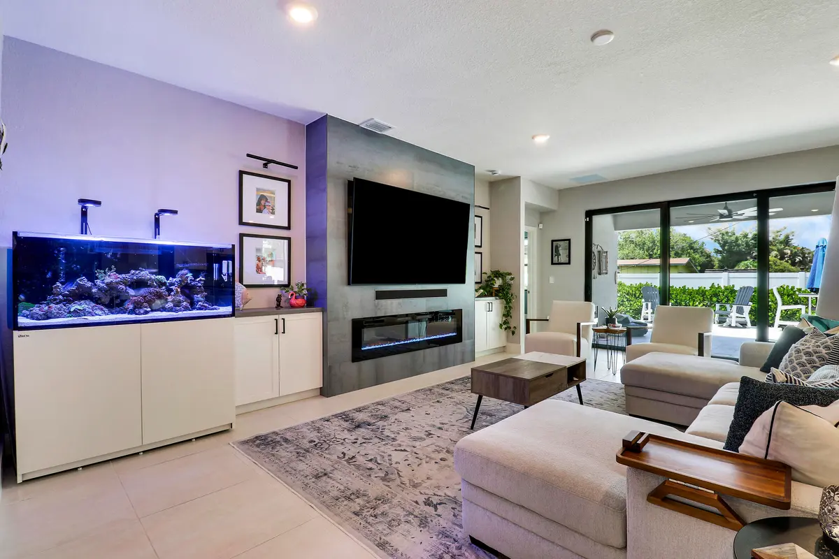 Living Room at 1490 SW Lago Circle, Palm City