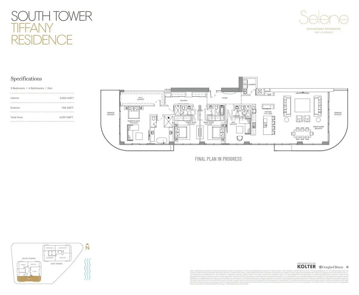 Selene-South-Tiffany at 153 N Seabreeze Boulevard 402-S, Fort Lauderdale