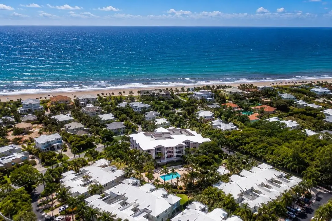 Main Listing Aerial at 790 Andrews Avenue C206, Delray Beach