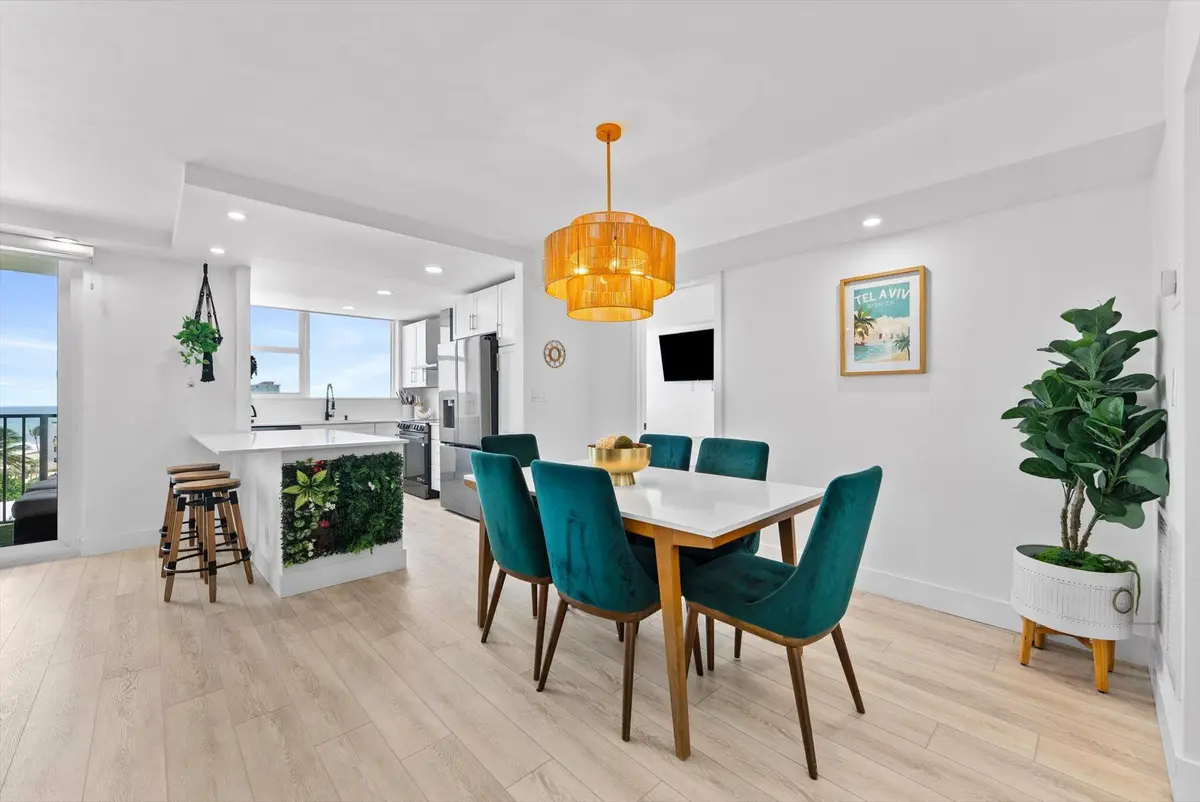 DINING & KITCHEN at 1237 HILLSBORO MILE 604, Hillsboro Beach