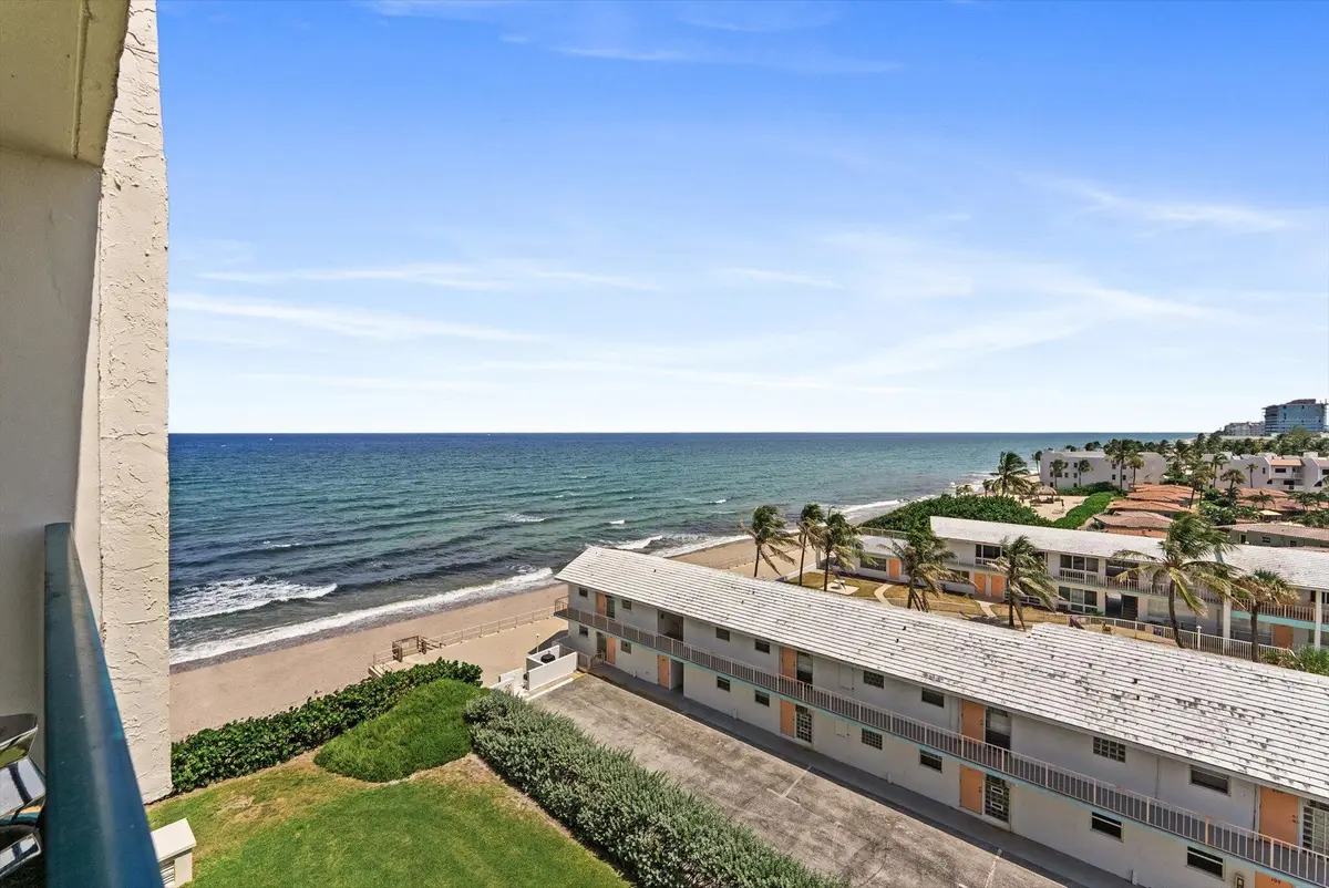 OCEAN VIEW BALCONY at 1237 HILLSBORO MILE 604, Hillsboro Beach
