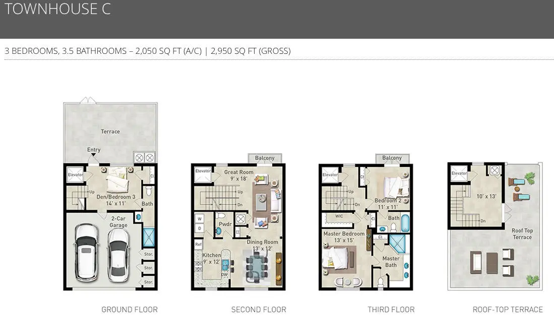 Piazza-Navona-Townhouse-C (1) at 816 NE 7TH Street, Fort Lauderdale