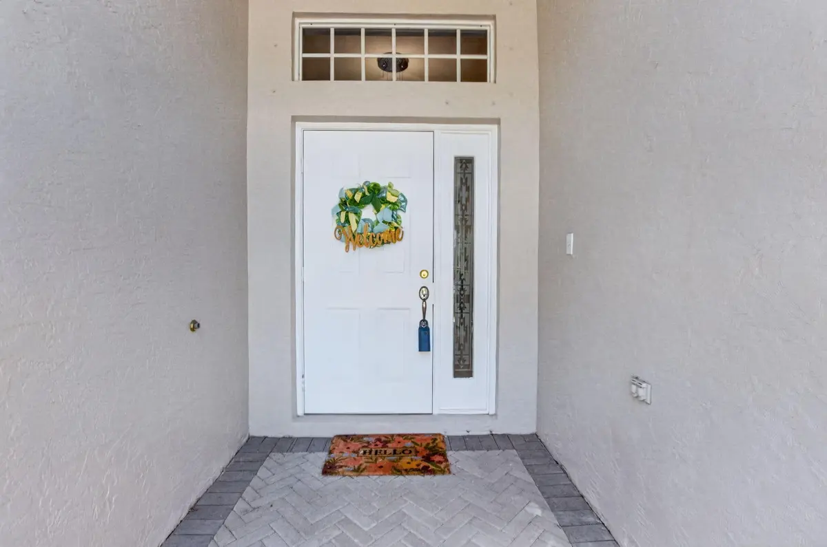 Covered Entry at 7955 Rockford Road, Boynton Beach