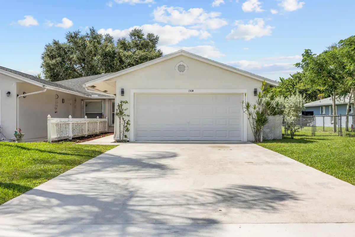 Front at 136 Sparrow Drive B, Royal Palm Beach