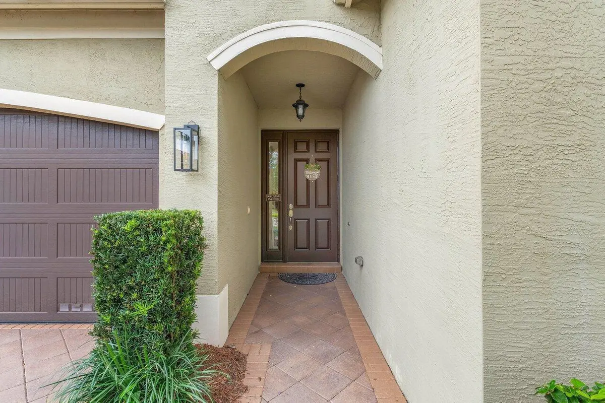Front door at 14160 Rock Salt Road, Delray Beach