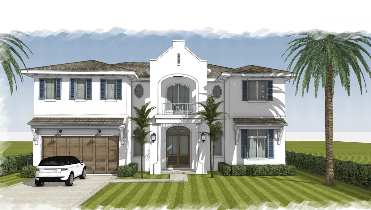 217 Gregory Rd Front Elevation at 217 Gregory Road, West Palm Beach