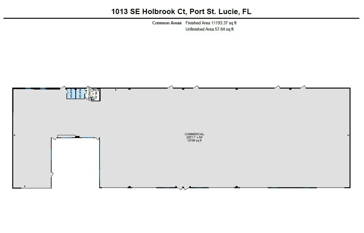 3 WAREHOUSE SPACE 11193.37 SF at 1003-1013 SE Holbrook Court 1003-1013, Port St. Lucie