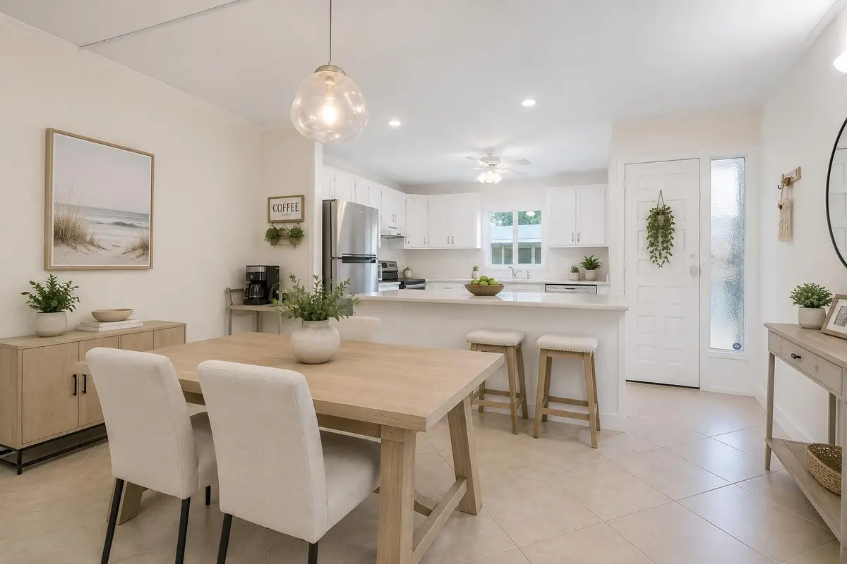 Virtually staged at 1561 NE 12th Terrace C-14, Jensen Beach