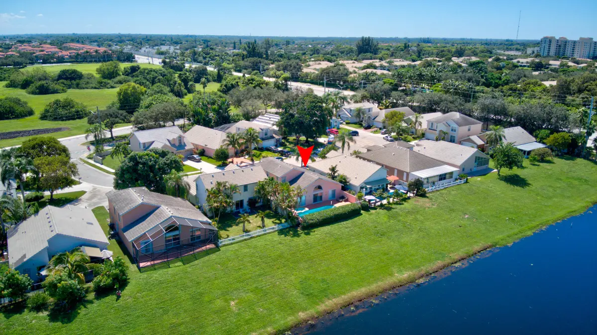 Drone Shot at 4355 LEICESTER Court, West Palm Beach