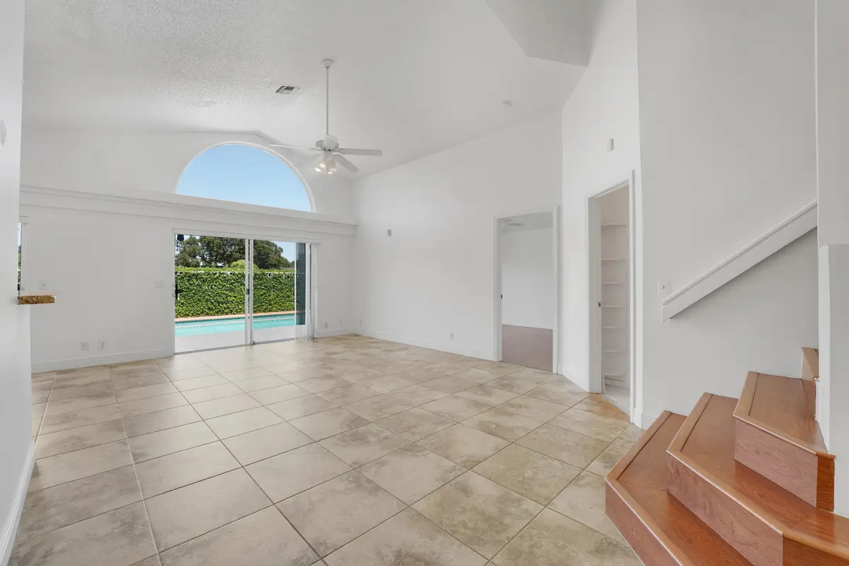 Living / Dining Area at 4355 LEICESTER Court, West Palm Beach