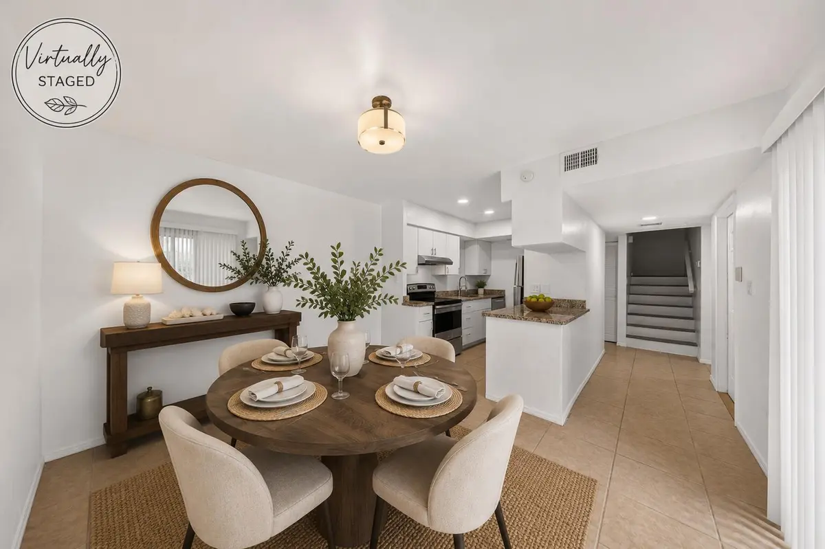 Dining Area/Kitchen at 2811 Stoneway Lane A, Fort Pierce