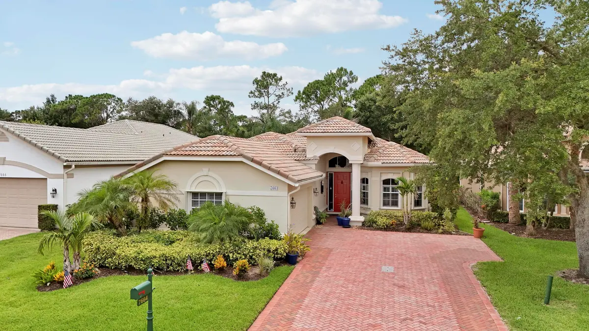 Front of House at 7664 Greenbrier Circle, Port St. Lucie