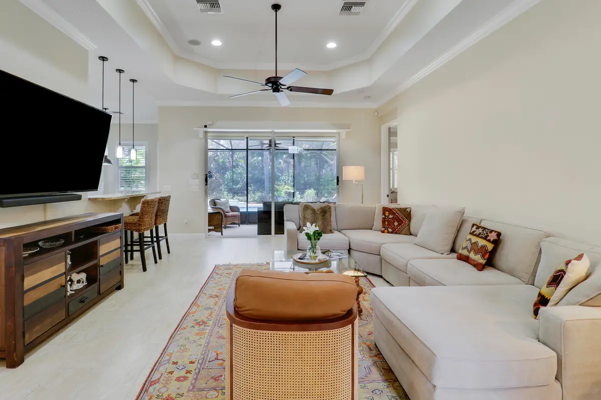 Living Room at 7664 Greenbrier Circle, Port St. Lucie