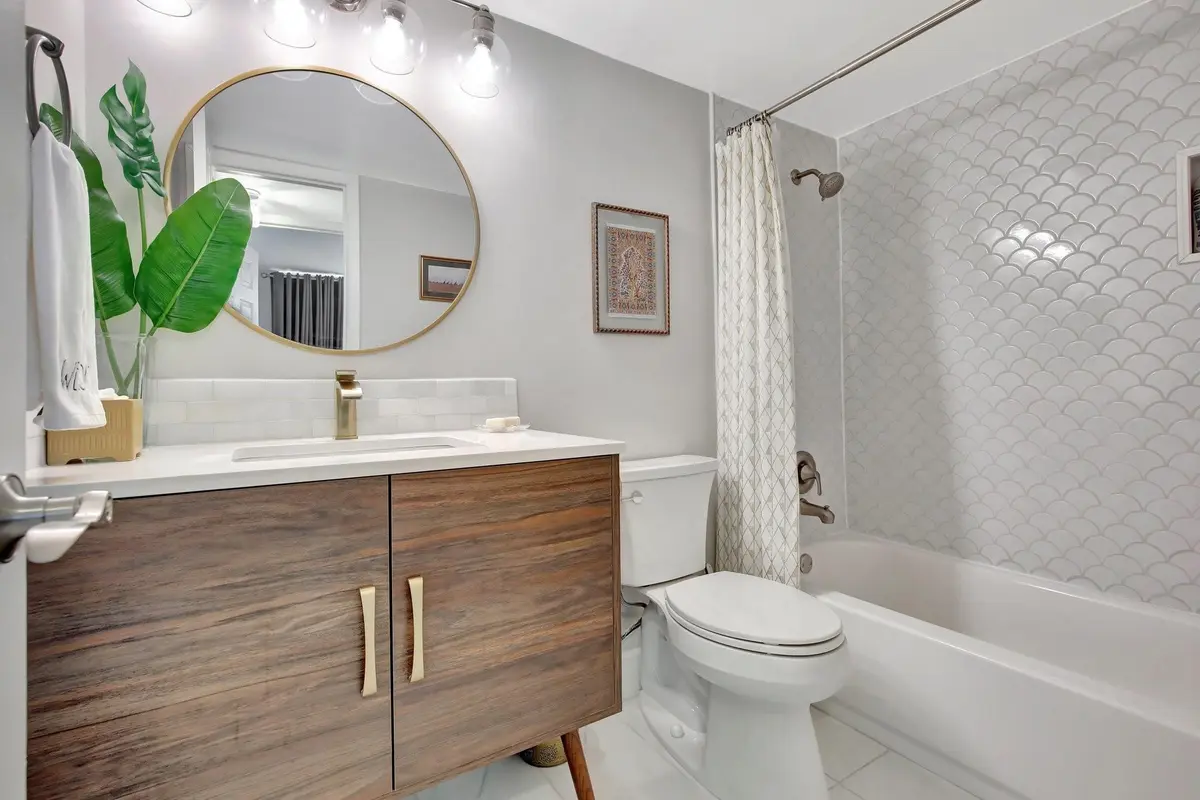 Second Bathroom at 700 S HOLLYBROOK Drive 104, Pembroke Pines