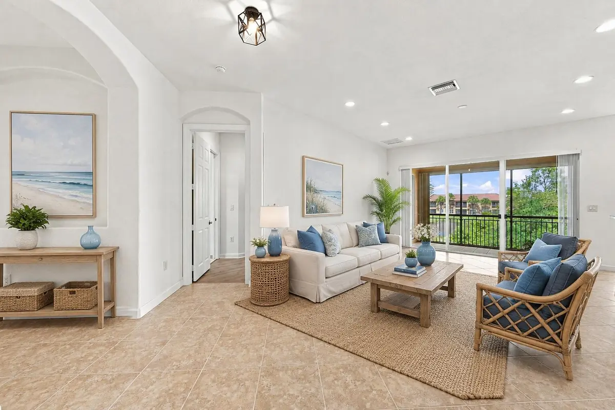 Living Room at 8288 NW 128th Lane 38-F, Parkland