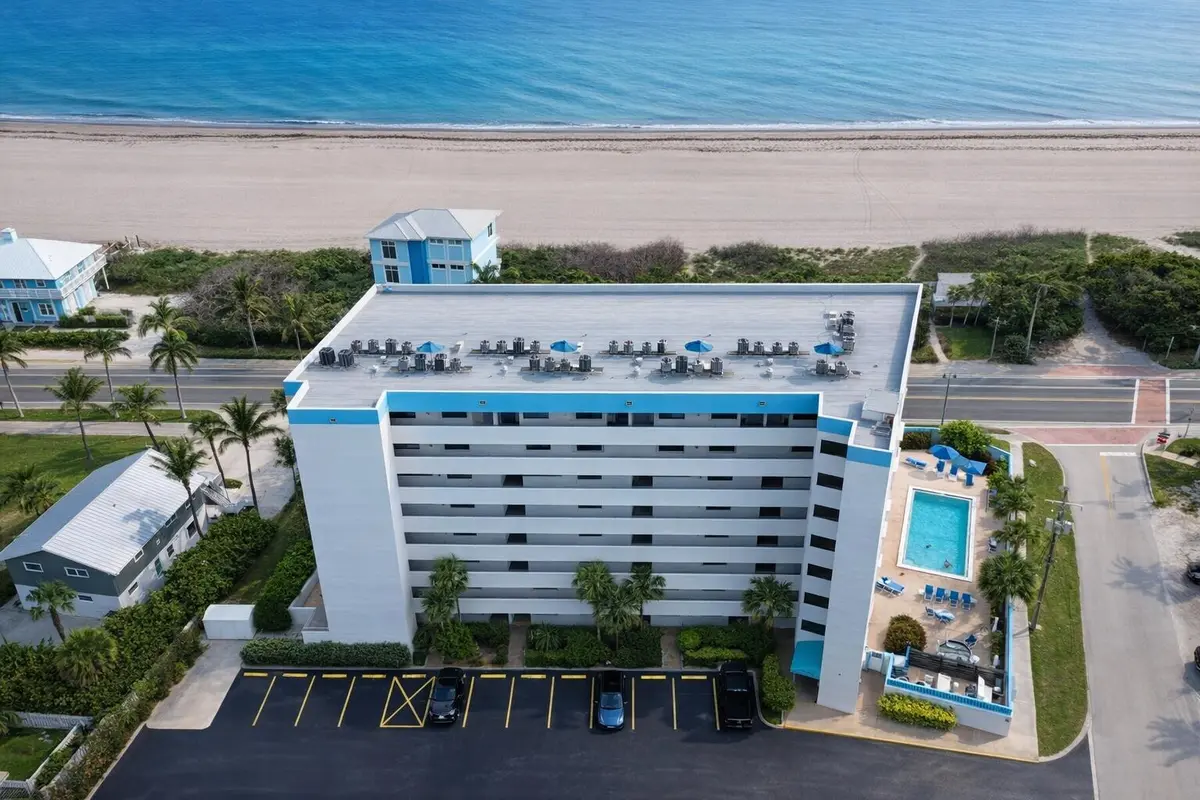 drone at 355 S Ocean Drive 807, Fort Pierce
