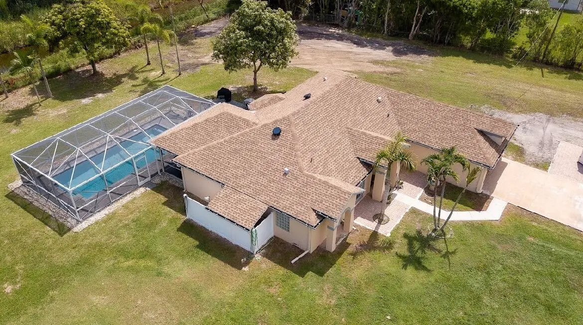 pool added in 2023 at 14918 92nd Court, West Palm Beach