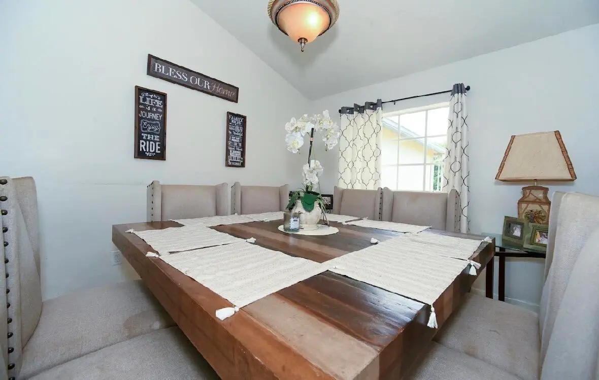Dining area at 14918 92nd Court, West Palm Beach