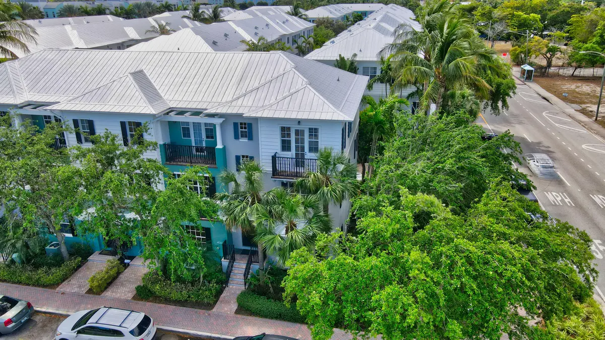 Aerial View at 503 N MALLORY Circle, Delray Beach