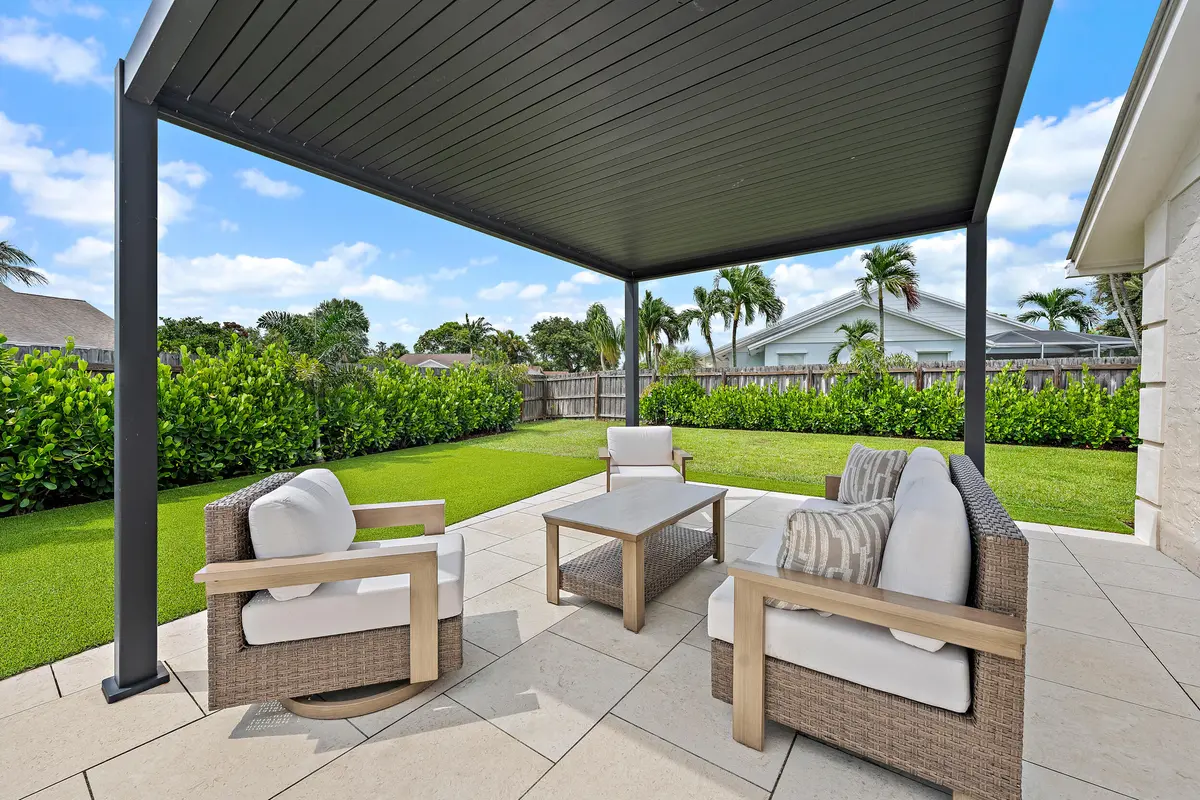 Patio at 218 Wandering Trail, Jupiter