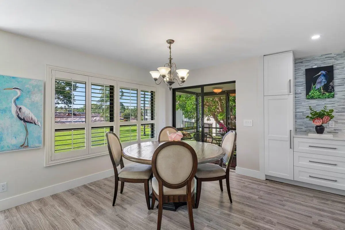 Dining Area at 10137 Quail Covey Road Hibiscus N, Boynton Beach
